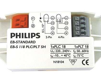 Philips 18W EBS-118 230V SH Electronic Ballast India